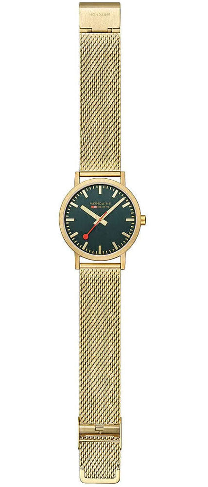 Mondaine Classic Forest Green Watch