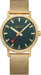 Mondaine Classic Forest Green Watch