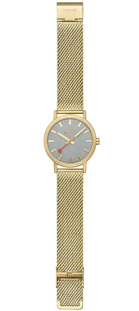 Mondaine Classic Good Gray Watch
