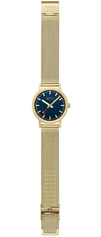 Mondaine Classic Deep Ocean Blue Watch