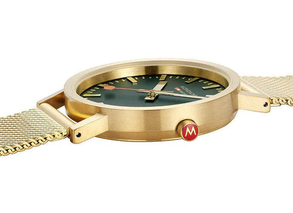 Mondaine Classic Forest Green Watch
