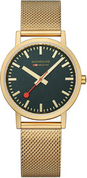 Mondaine Classic Forest Green Watch