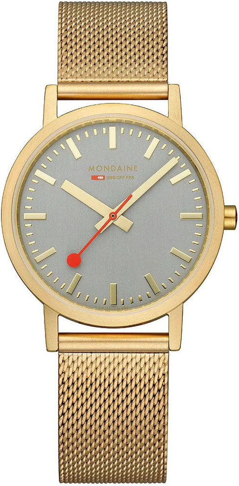 Mondaine Classic Good Gray Watch