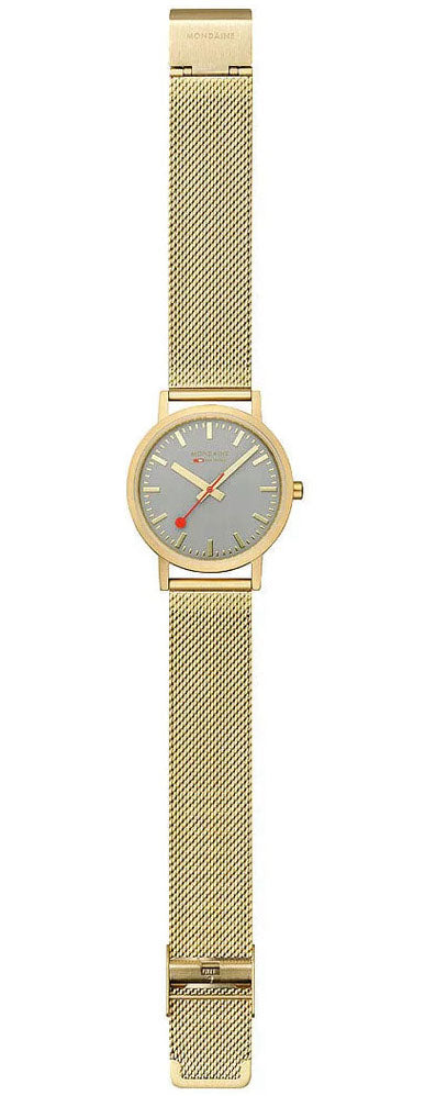 Mondaine Classic Good Gray Watch