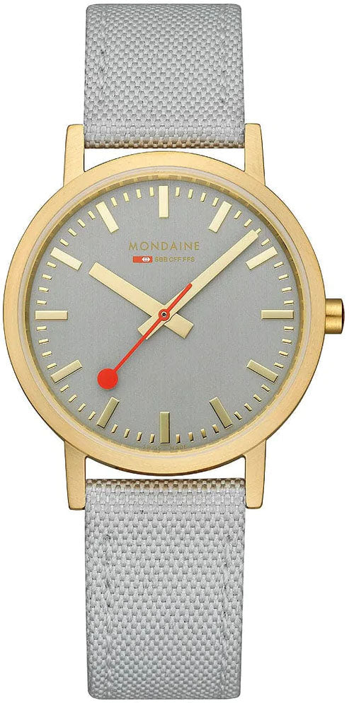 Mondaine Classic Good Gray Watch