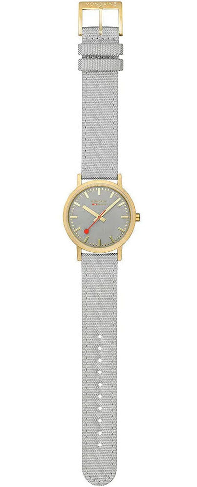 Mondaine Classic Good Gray Watch