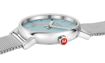 Mondaine Evo2 Dusk 35mm Blue Watch
