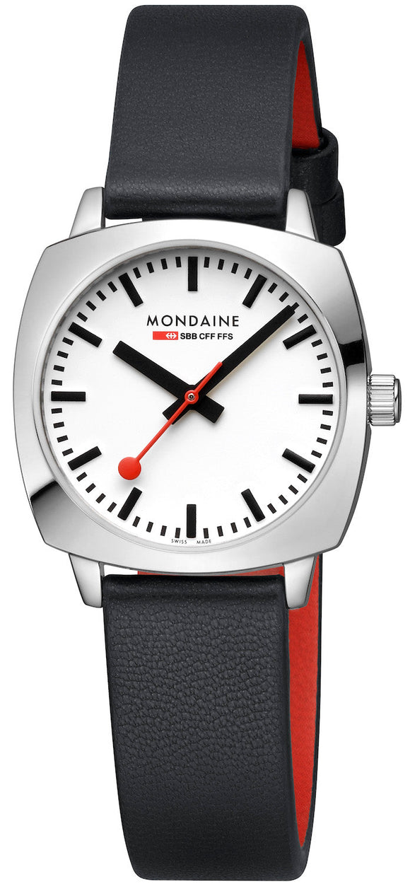 Mondaine Watch Official Swiss Railways Cushion MSL.31110.LBV