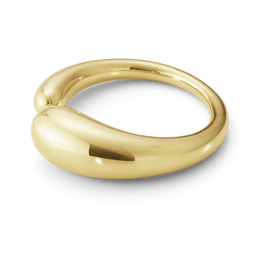 Georg Jensen Mercy 18ct Yellow Gold Small Ring, 20000020.
