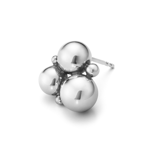 Georg Jensen Moonlight Grapes Sterling Silver Stud Earrings