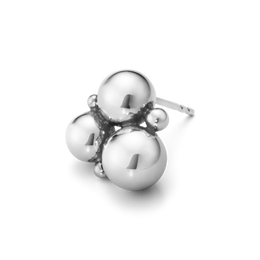 Georg Jensen Moonlight Grapes Sterling Silver Stud Earrings