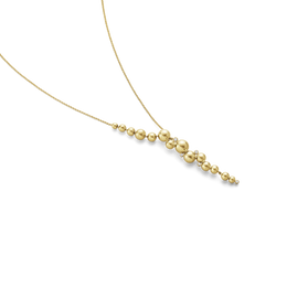 Georg Jensen Moonlight Grapes 18ct Yellow Gold Diamond Necklace with Pendant