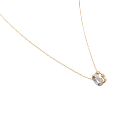 Georg Jensen Fusion 18ct Gold Diamond Pave Necklace