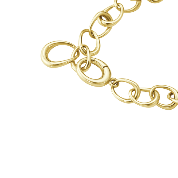 Georg Jensen Offspring 18ct Yellow Gold Link Bracelet
