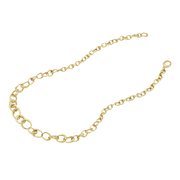 Georg Jensen Offspring 18ct Yellow Gold Graduated Link Necklace