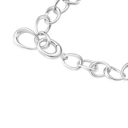 Georg Jensen Offspring Sterling Silver Link Bracelet