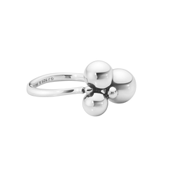 Georg Jensen Moonlight Grapes Sterling Silver Small Ring