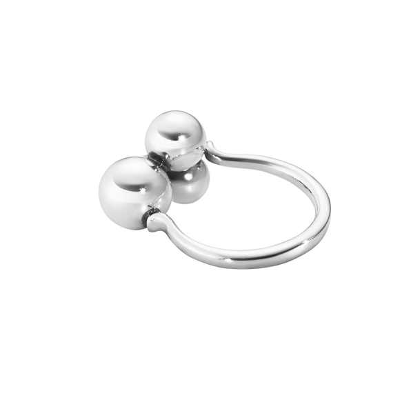 Georg Jensen Moonlight Grapes Sterling Silver Small Ring