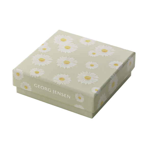 Georg Jensen Stine Goya Daisy Sterling Enamel Medium Single Ear Cuff