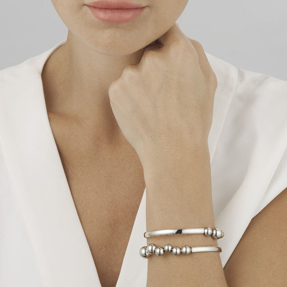 Georg Jensen Moonlight Grapes Sterling Silver Bangle