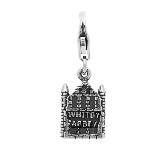 Sterling Silver Whitby Abbey Charm G983