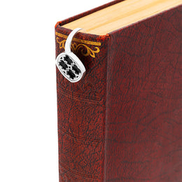 Sterling Silver Whitby Jet Whitby Abbey Window Bookmark G986_4