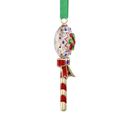 Swarovski 2024 Holiday Cheers Dulcis Lollipop Ornament