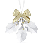 Swarovski 2024 Holiday Magic Holly Leaves Ornament