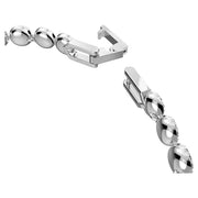 Swarovski Una Angelic Tennis Rhodium Plated Crystal Bracelet