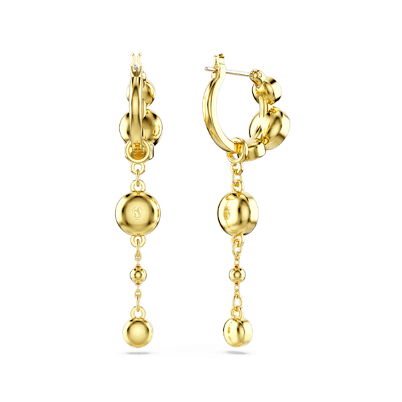 Swarovski Imber Gold-Tone Plated Crystal Drop Earrings