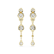 Swarovski Imber Gold-Tone Plated Crystal Drop Earrings