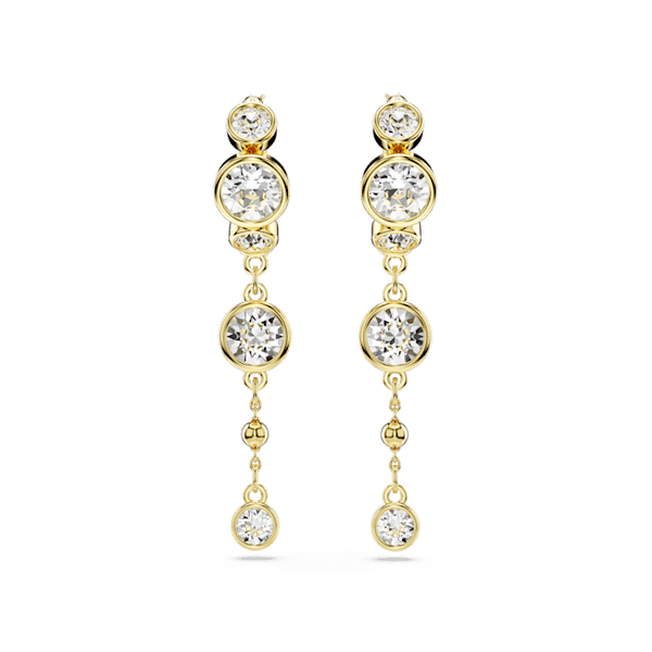 Swarovski Imber Gold-Tone Plated Crystal Drop Earrings