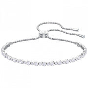 Swarovski Matrix Tennis Rhodium Plated Crystal Bracelet