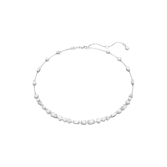 Swarovski Mesmera Rhodium Plated Crystal Necklace