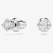 Swarovski Stilla Attract Rhodium Plated Crystal Earrings