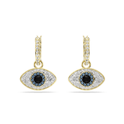 Swarovski Symbolica Gold-Tone Evil Eye Earrings