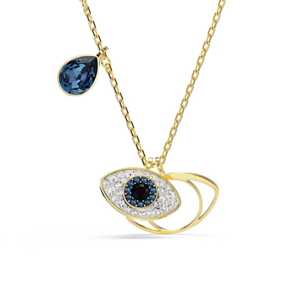Swarovski Symbolica Gold-Tone Evil Eye Necklace