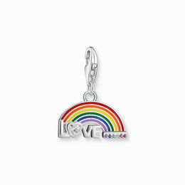 Thomas Sabo Charm Club Sterling Silver Rainbow Charm, 1925-314-7.