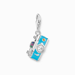 Thomas Sabo Charm Club Sterling Silver Retro Camera Charm, 1924-340-7.