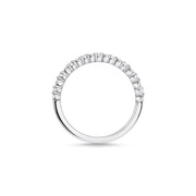 Thomas Sabo Charm Club Sterling Silver White CZ X Shape Ring, TR2318-051-14-48_2.