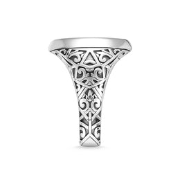 Thomas Sabo Rebel At Heart Sterling Silver Black Onyx Signet Ring, TR2242-698-11-48_2.