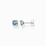 Thomas Sabo Sterling Silver Blue Stone Star Stud Earrings, H2116-638-1.