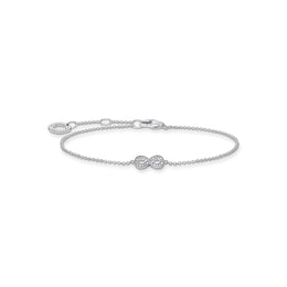 Thomas Sabo Charm Club Sterling Silver Infinity Bracelet A2003-051-14-L19v