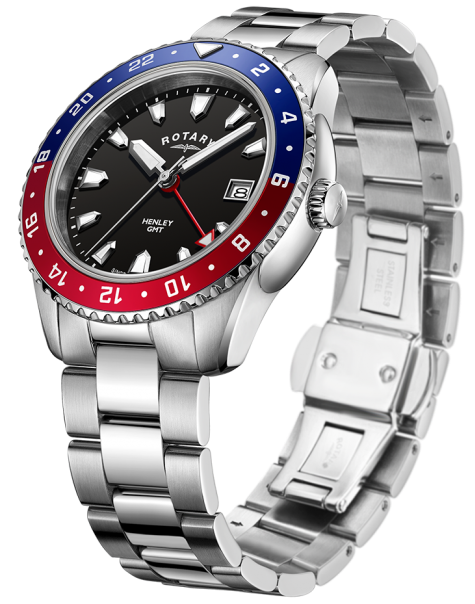 Rotary Henley GMT Mens Watch Pre-Order