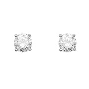 Thomas Sabo Glam And Soul Silver White Stud Earrings