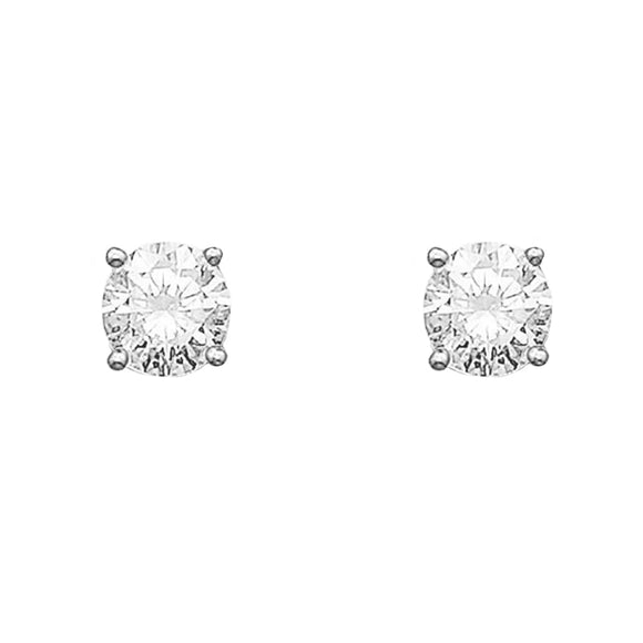 Thomas Sabo Glam And Soul Silver White Stud Earrings