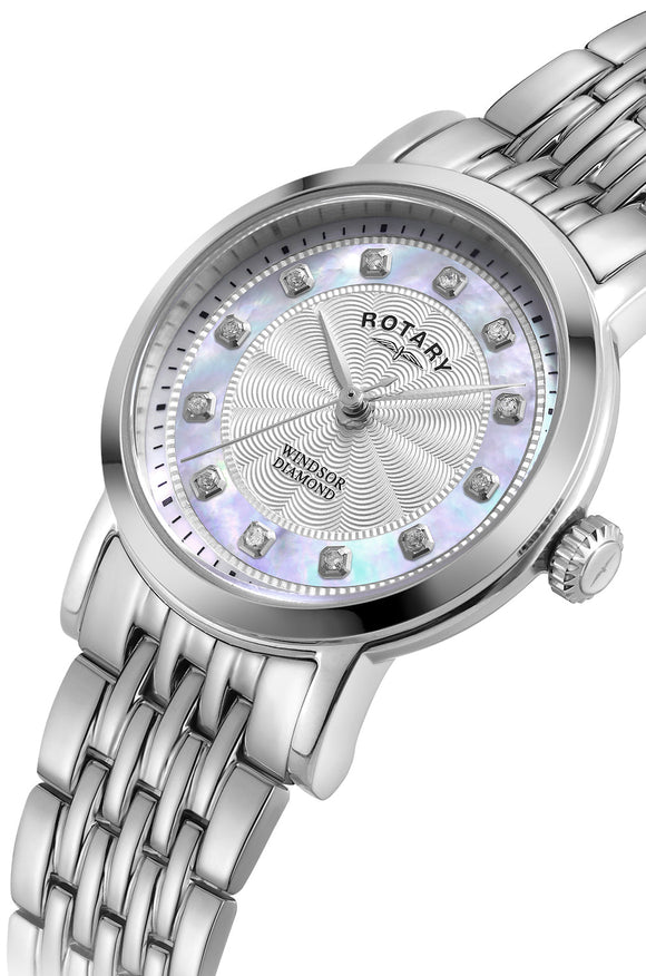 Rotary Windsor Diamond Ladies Watch