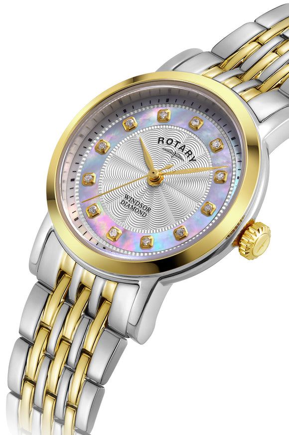 Rotary Windsor Diamond Ladies Watch