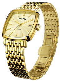 Rotary Windsor Cushion Mens Watch