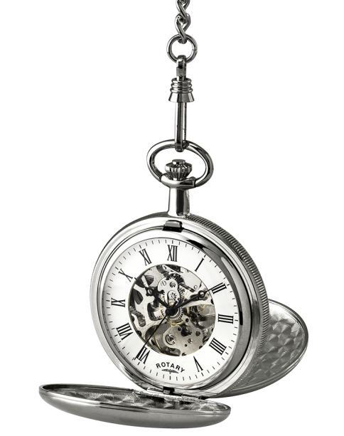 Rotary Watch Gents Pocket Steel MP00726/0